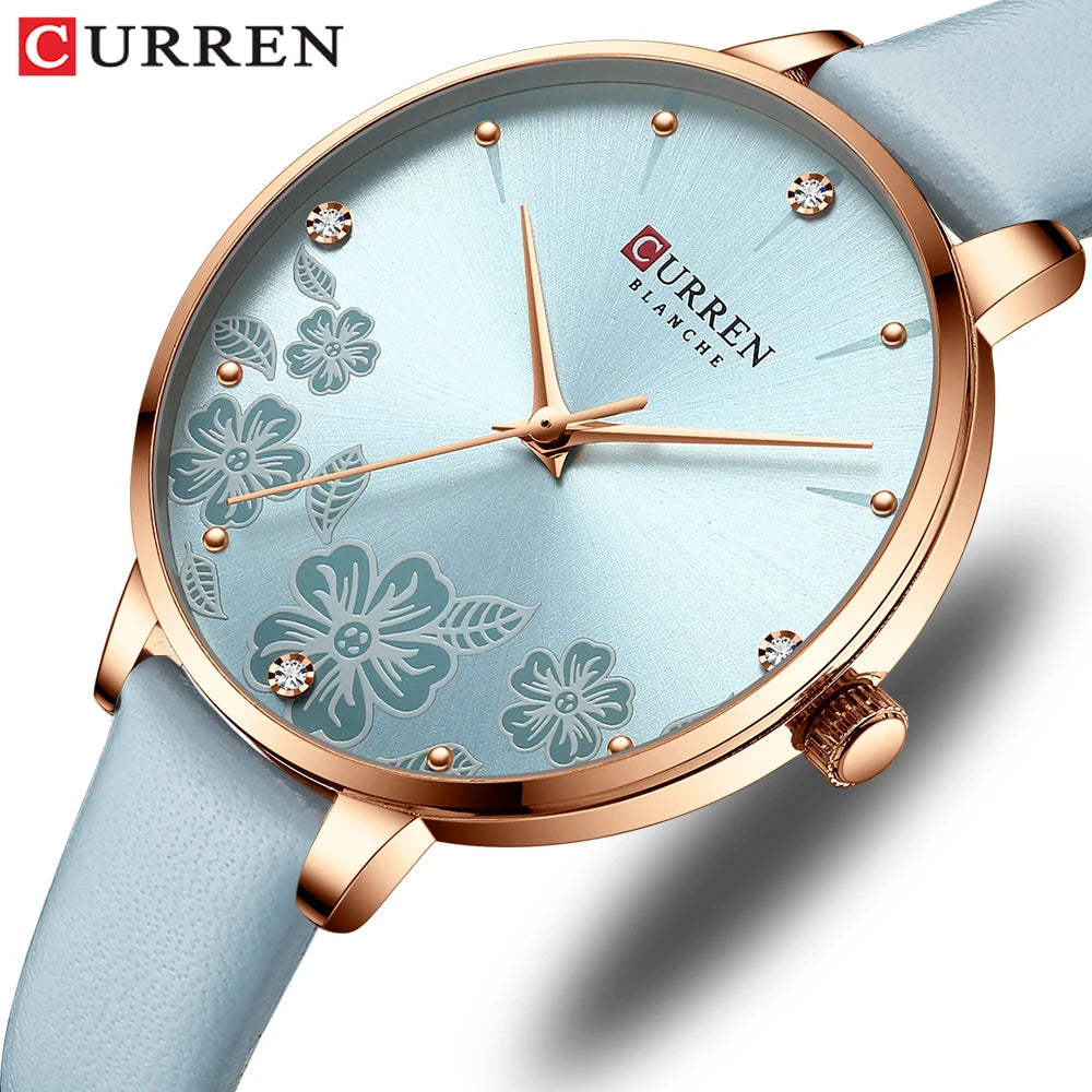Watches Women Brand Leather Quartz Wristwatches