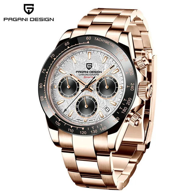 DESIGN Men's Quartz Watches Sapphire Retro