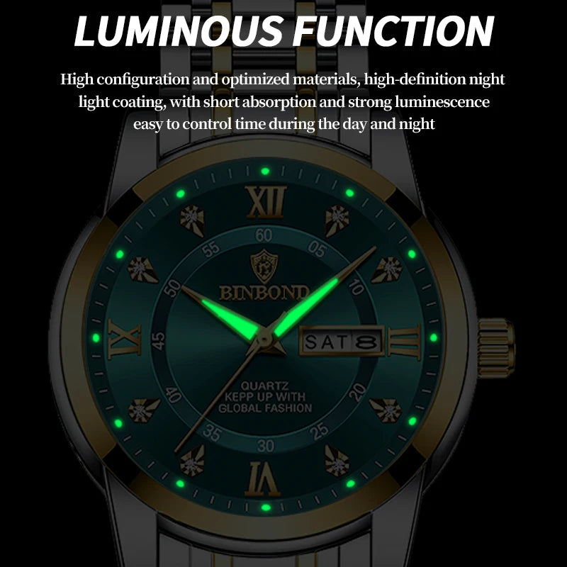 2025 Top Brand Luxury Fashion Diver Watch Men
