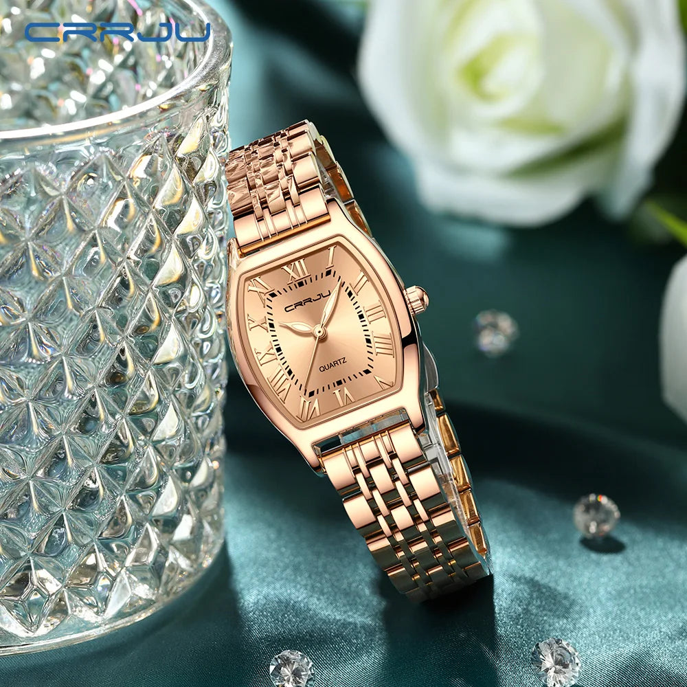Women Watches Creative Steel Dress Bracelet