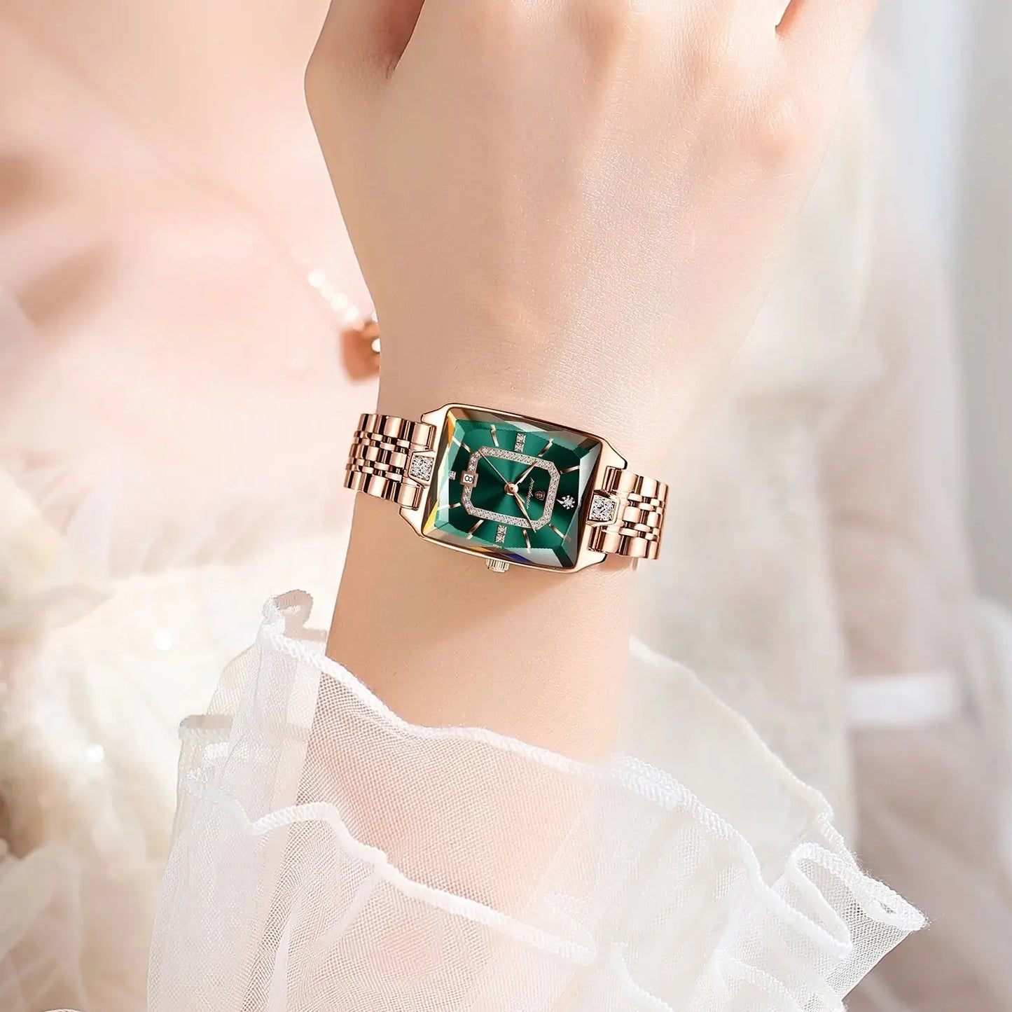 Luxury Watch For Woman Waterproof Calendar