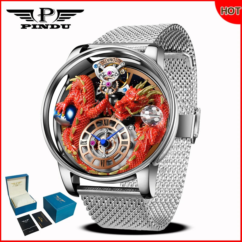 Design 2025 NEW Men Watch Diamond TourbillionTop
