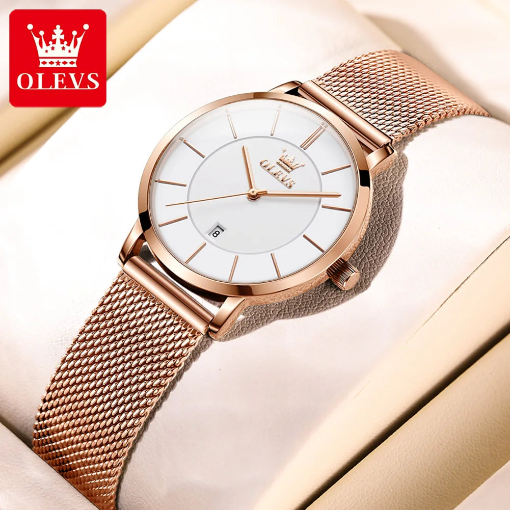 Fashion Women's Watches Milanese Mesh Belt
