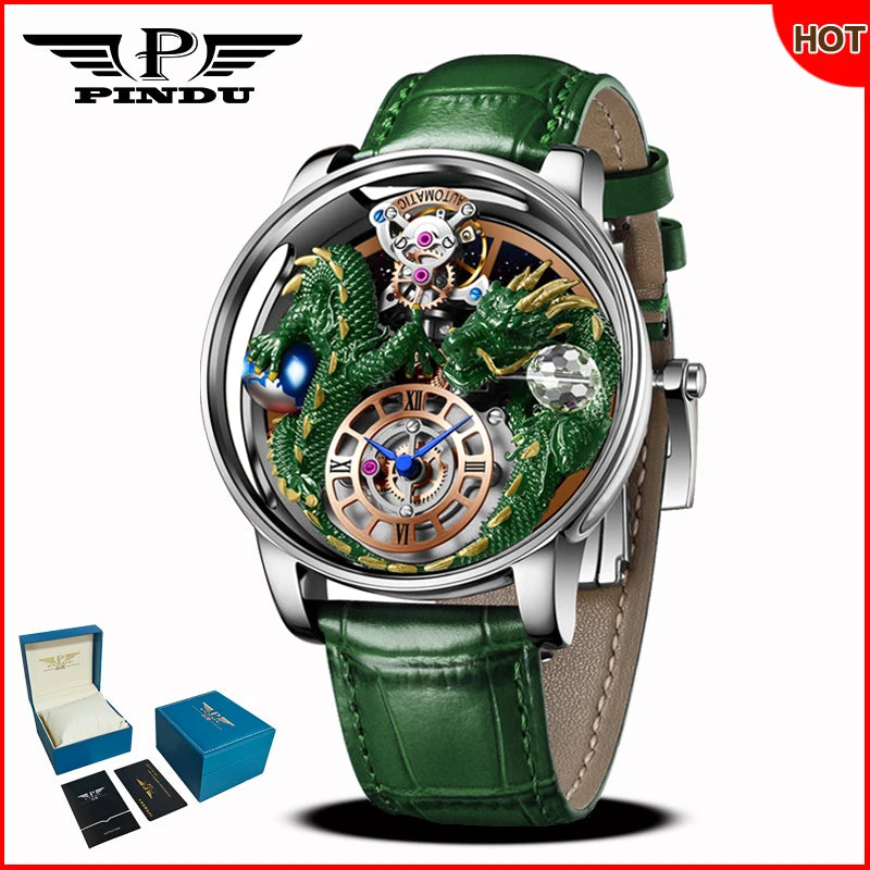 Design 2025 NEW Men Watch Diamond TourbillionTop
