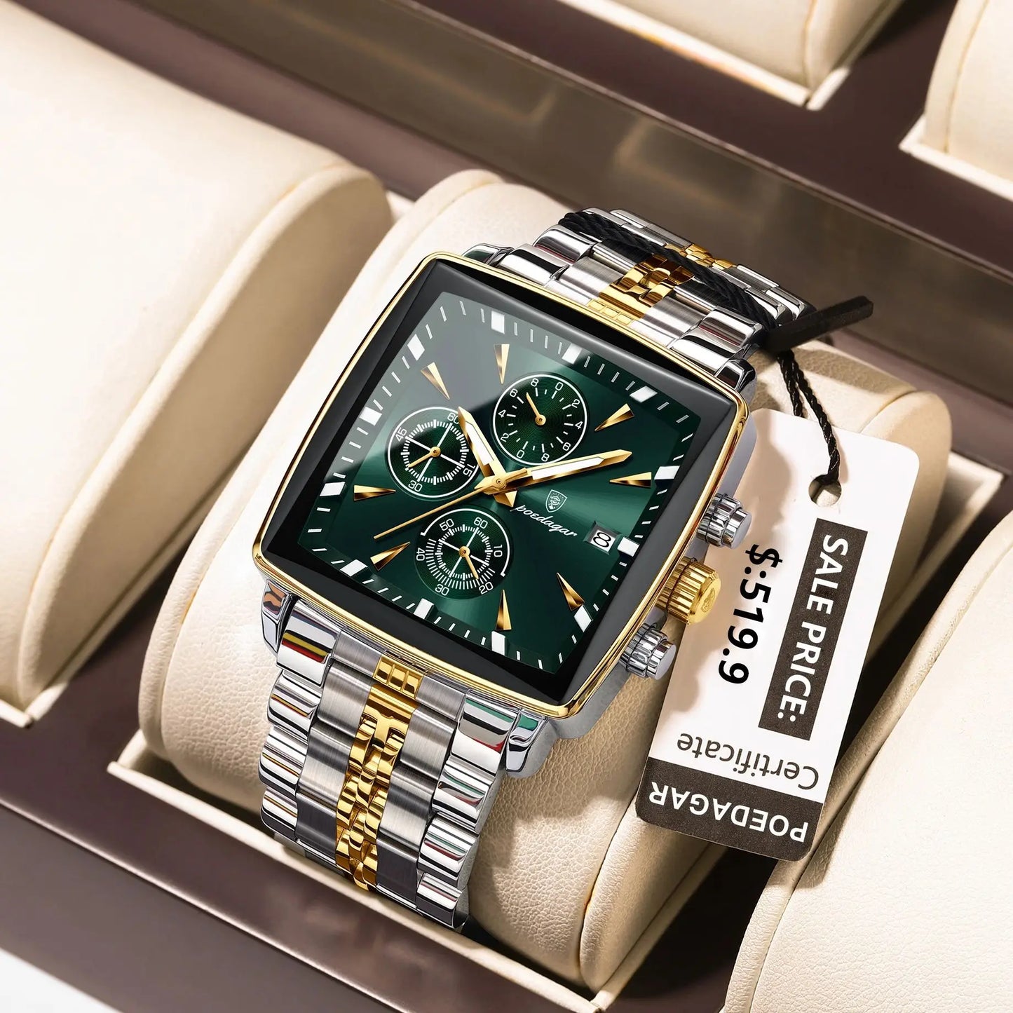 Top Luxury Male Wristwatch Waterproof Luminous
