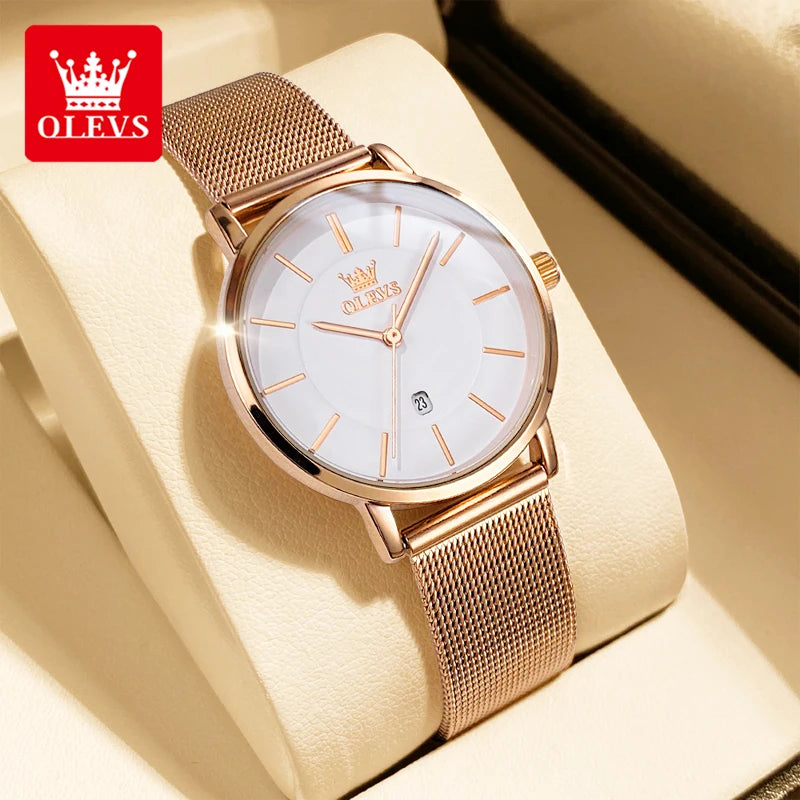 Fashion Women's Watches Milanese Mesh Belt