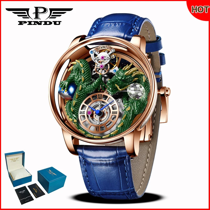 Design 2025 NEW Men Watch Diamond TourbillionTop