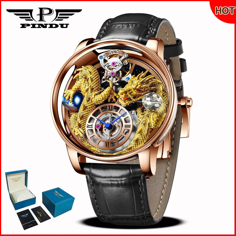 Design 2025 NEW Men Watch Diamond TourbillionTop