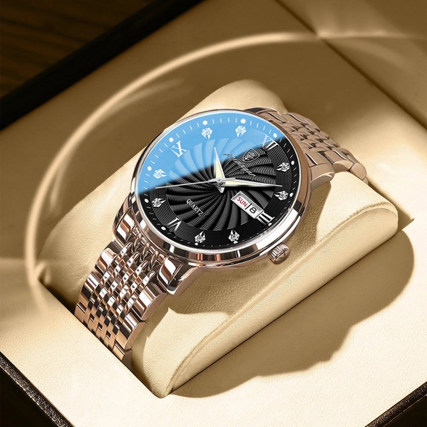 Luxury Brand Man Watch Waterproof Luminous