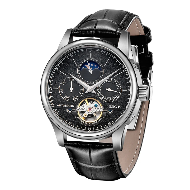 Men Watches Automatic Mechanical Watch Tourbillon