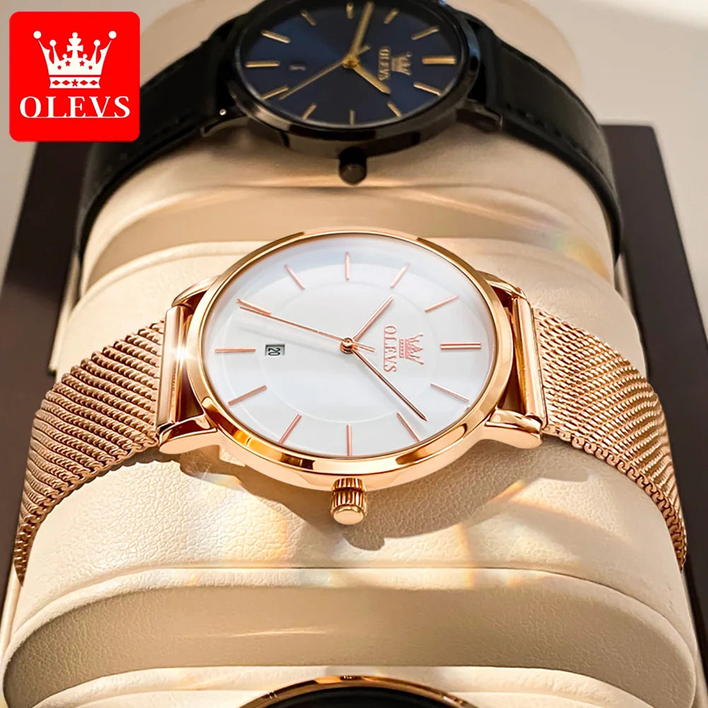 Fashion Women's Watches Milanese Mesh Belt