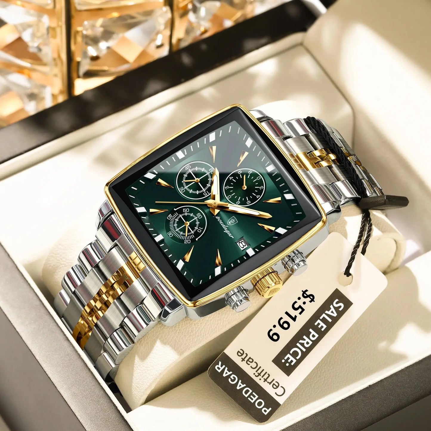 Top Luxury Male Wristwatch Waterproof Luminous