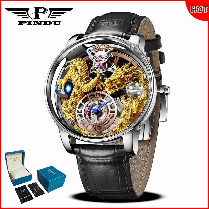 Design 2025 NEW Men Watch Diamond TourbillionTop