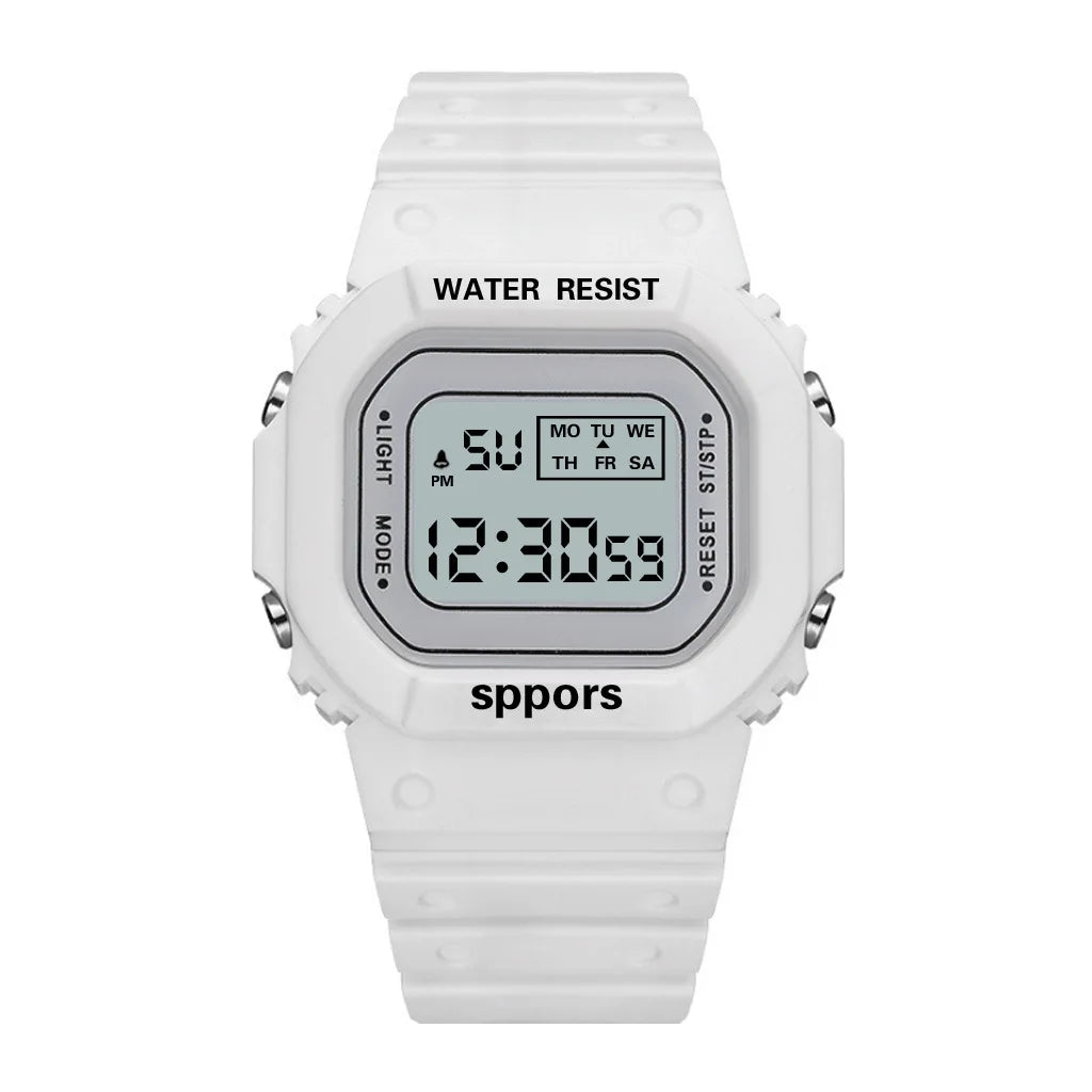 Sports Watch Boys Girls Student LED Electronic