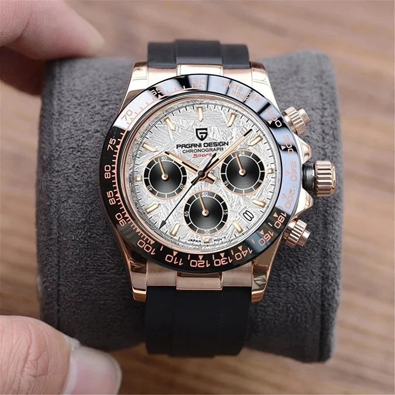 DESIGN Men's Quartz Watches Sapphire Retro