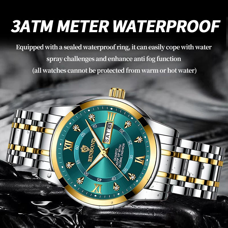 2025 Top Brand Luxury Fashion Diver Watch Men