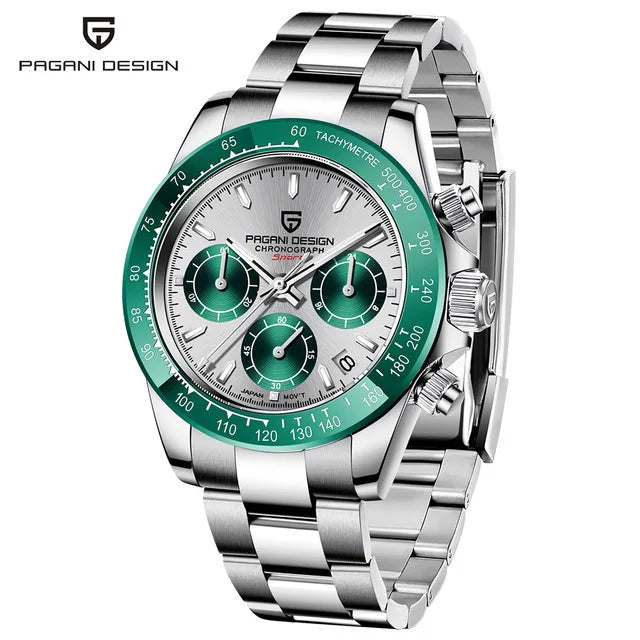 DESIGN Men's Quartz Watches Sapphire Retro