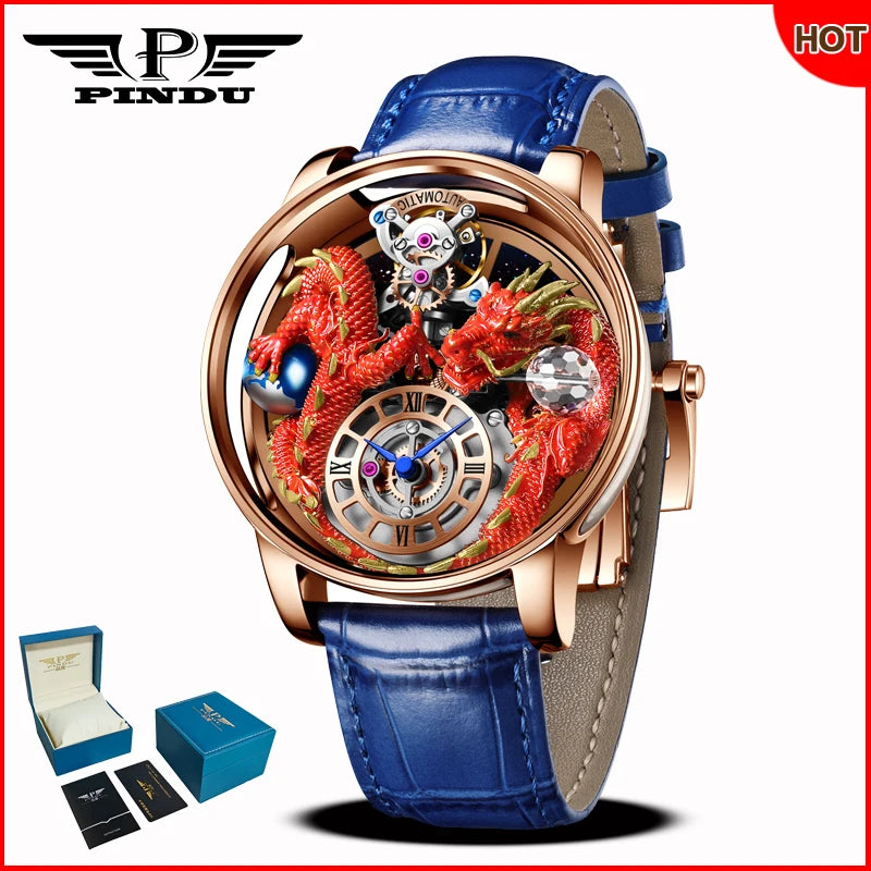 Design 2025 NEW Men Watch Diamond TourbillionTop