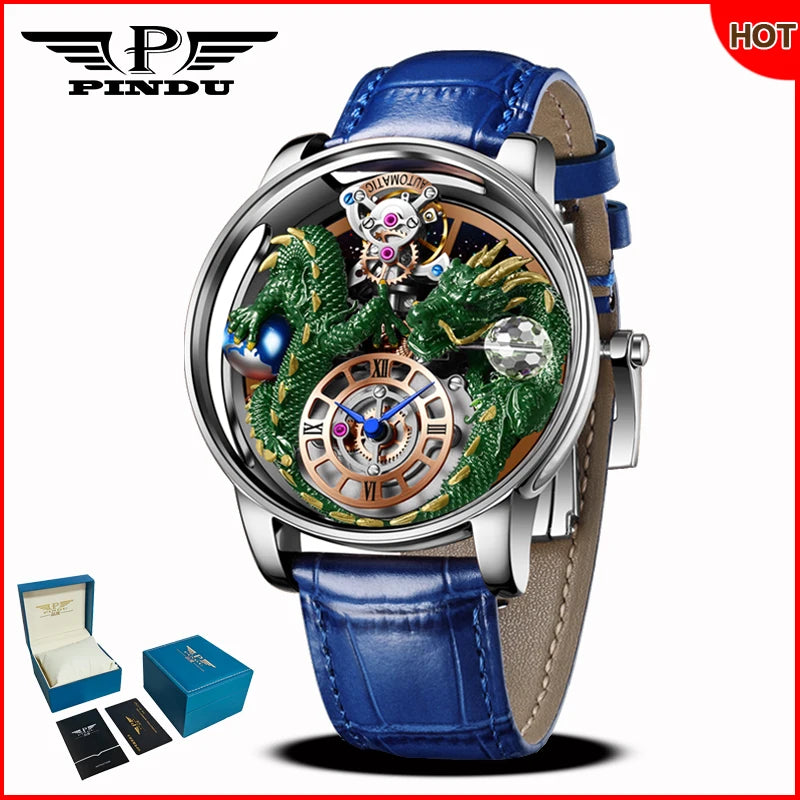Design 2025 NEW Men Watch Diamond TourbillionTop