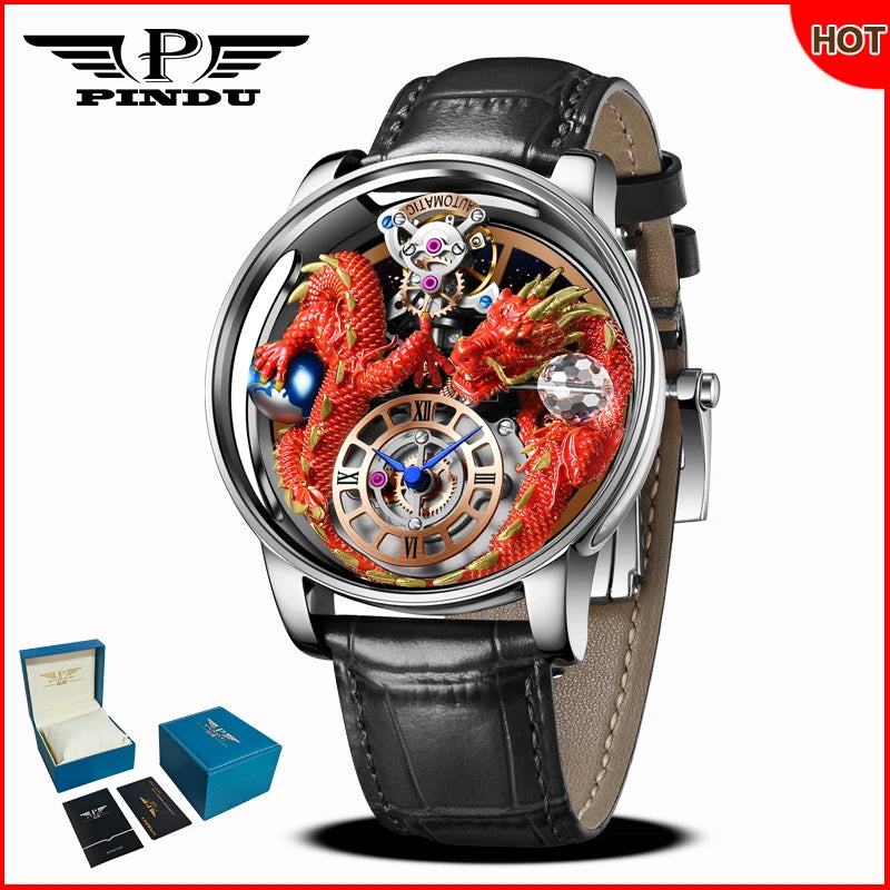 Design 2025 NEW Men Watch Diamond TourbillionTop