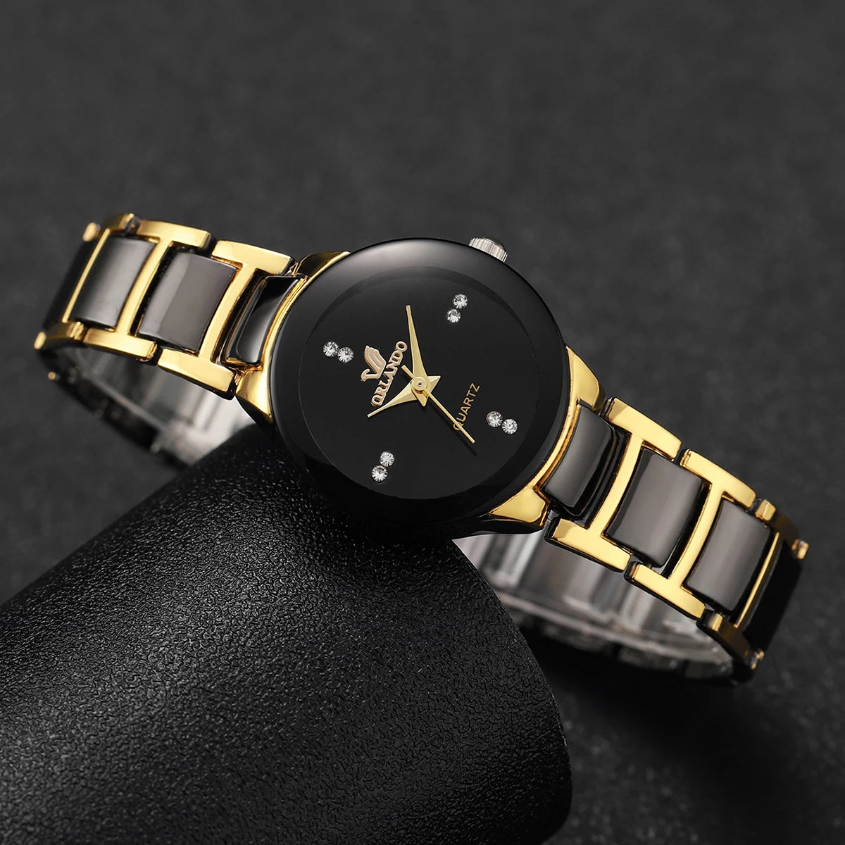 Fashion Rhinestone Women's Watch Stainless Steel