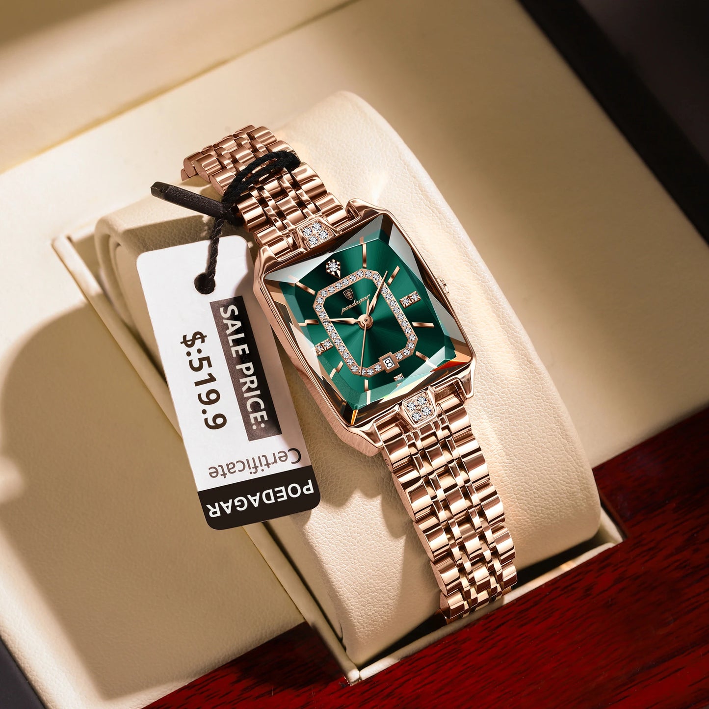 Luxury Watch For Woman Waterproof Calendar