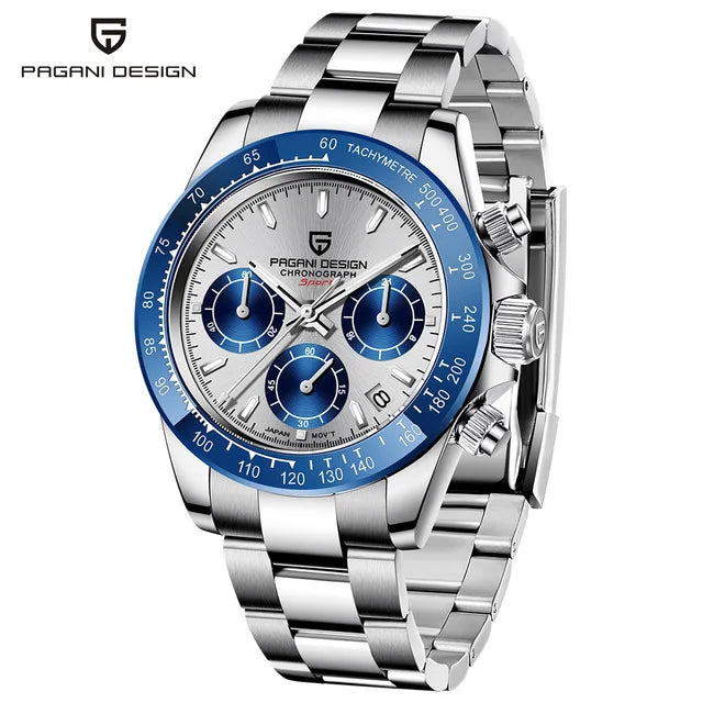 DESIGN Men's Quartz Watches Sapphire Retro