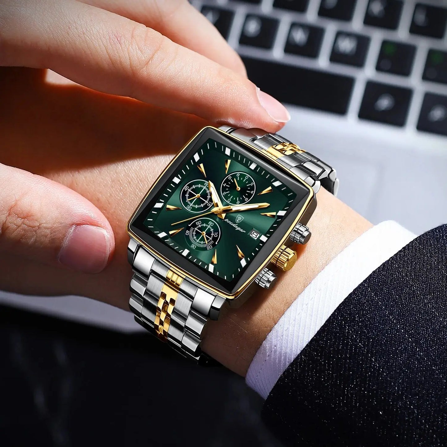 Top Luxury Male Wristwatch Waterproof Luminous
