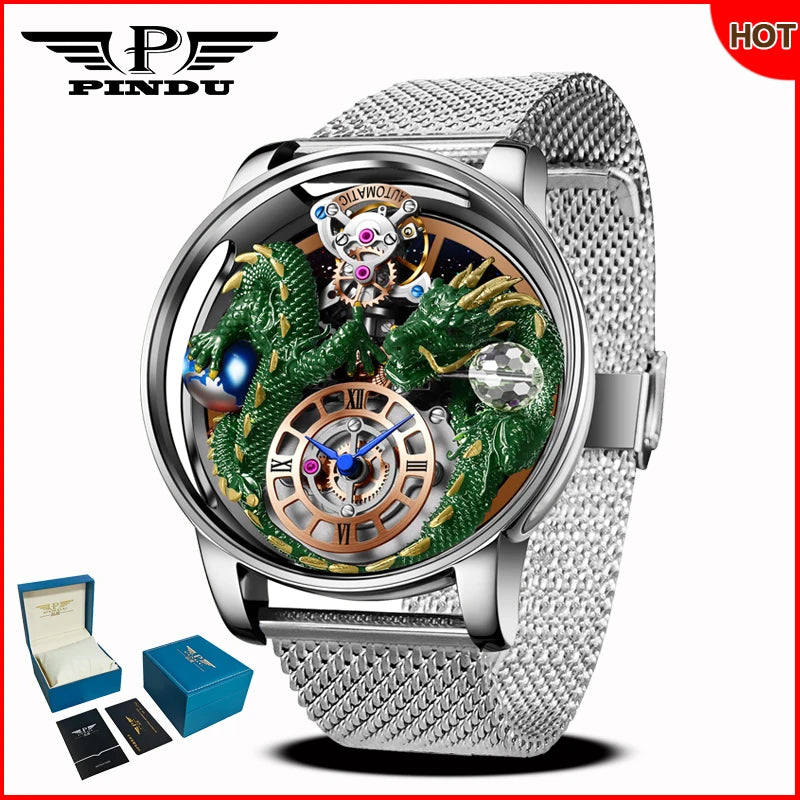 Design 2025 NEW Men Watch Diamond TourbillionTop