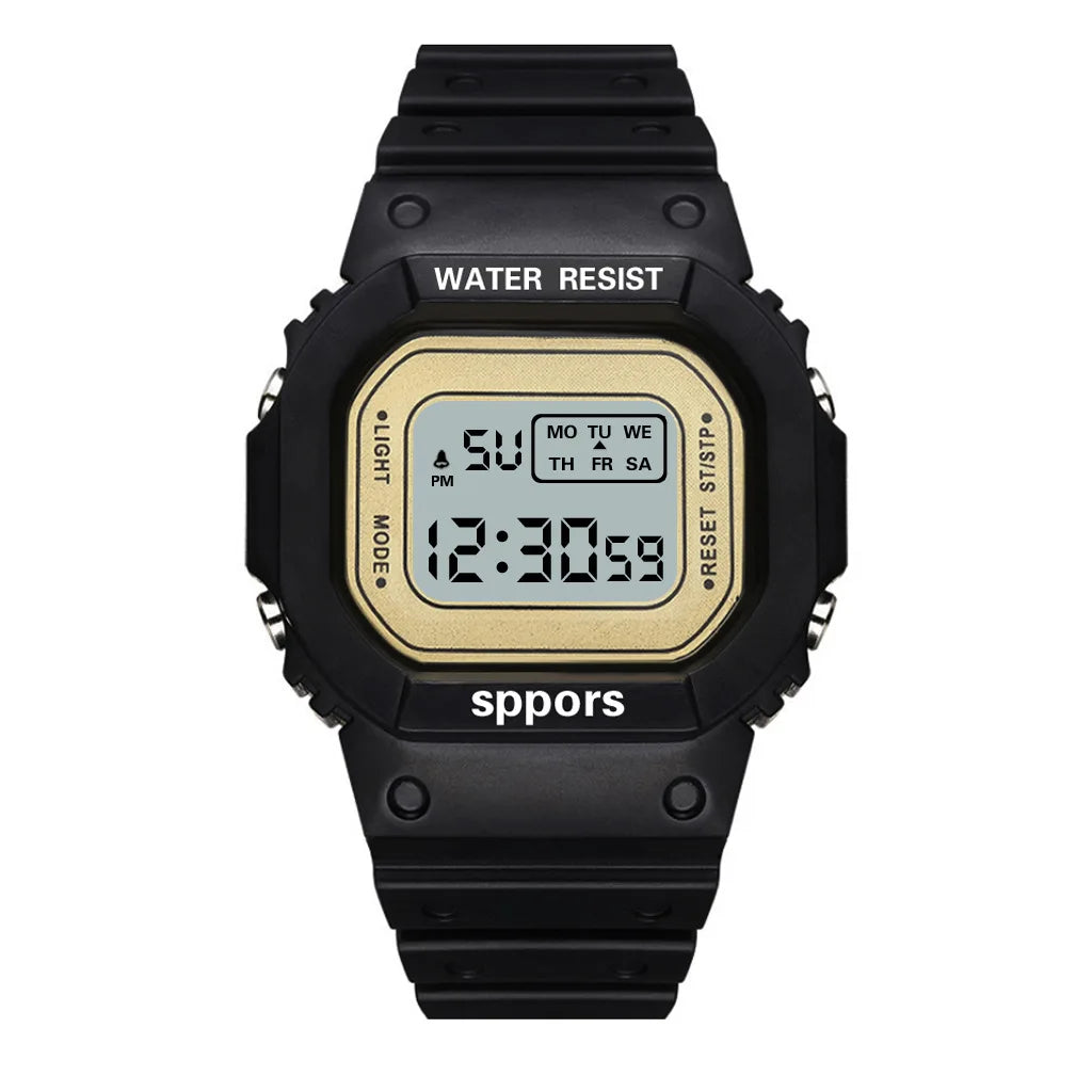 Sports Watch Boys Girls Student LED Electronic