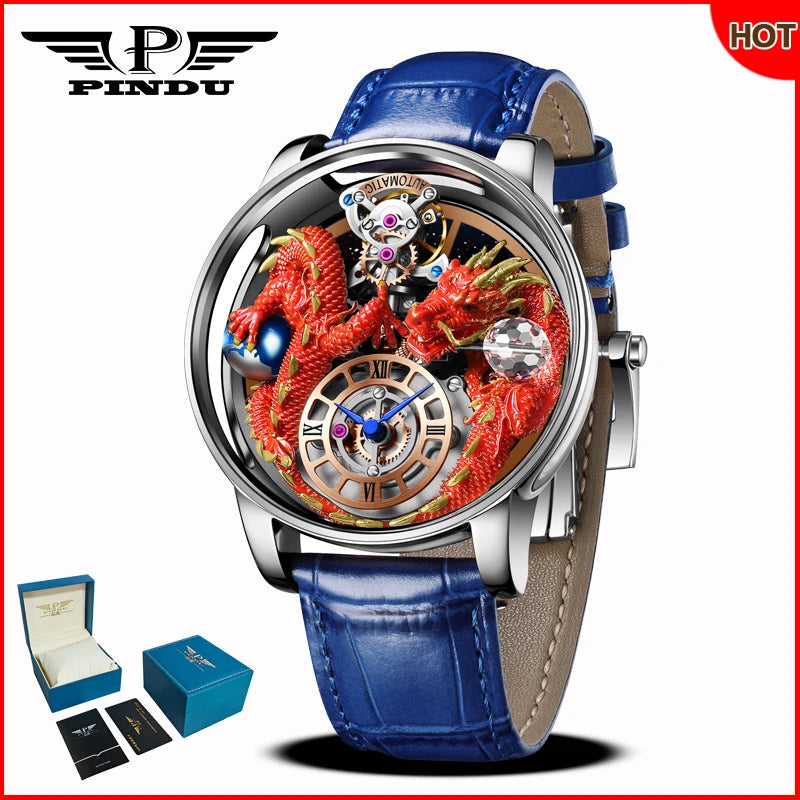 Design 2025 NEW Men Watch Diamond TourbillionTop