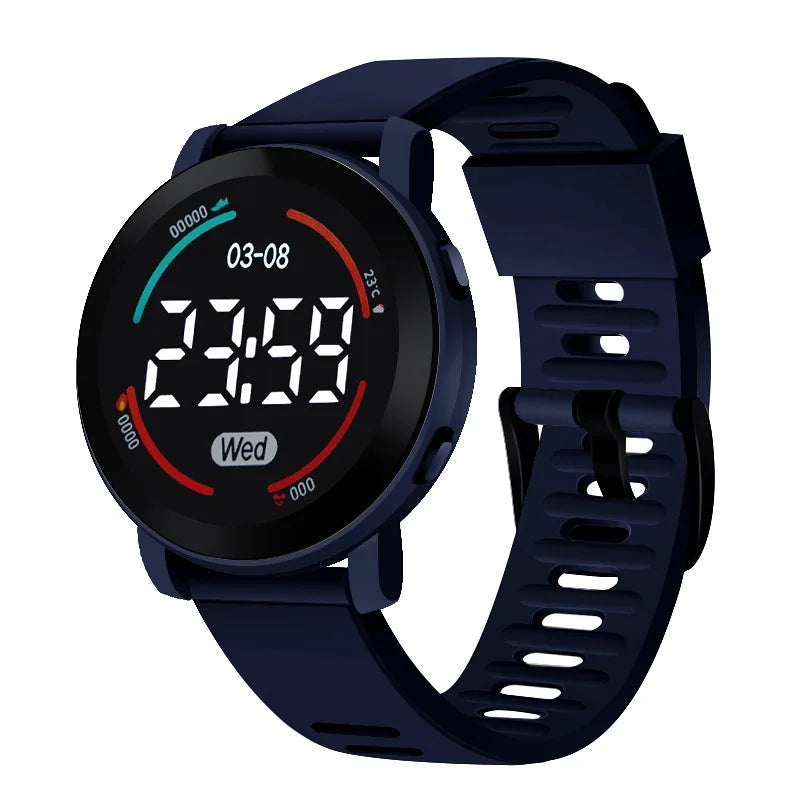 LED Digital Kids Watches Luminous Waterproof