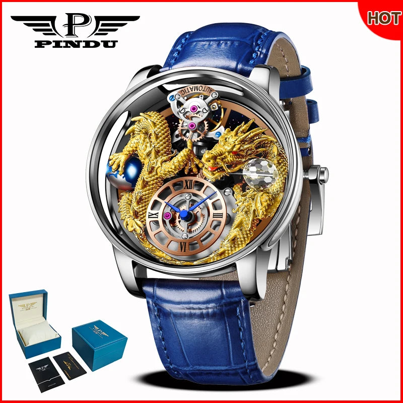 Design 2025 NEW Men Watch Diamond TourbillionTop
