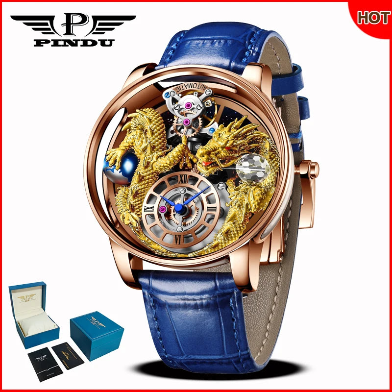 Design 2025 NEW Men Watch Diamond TourbillionTop