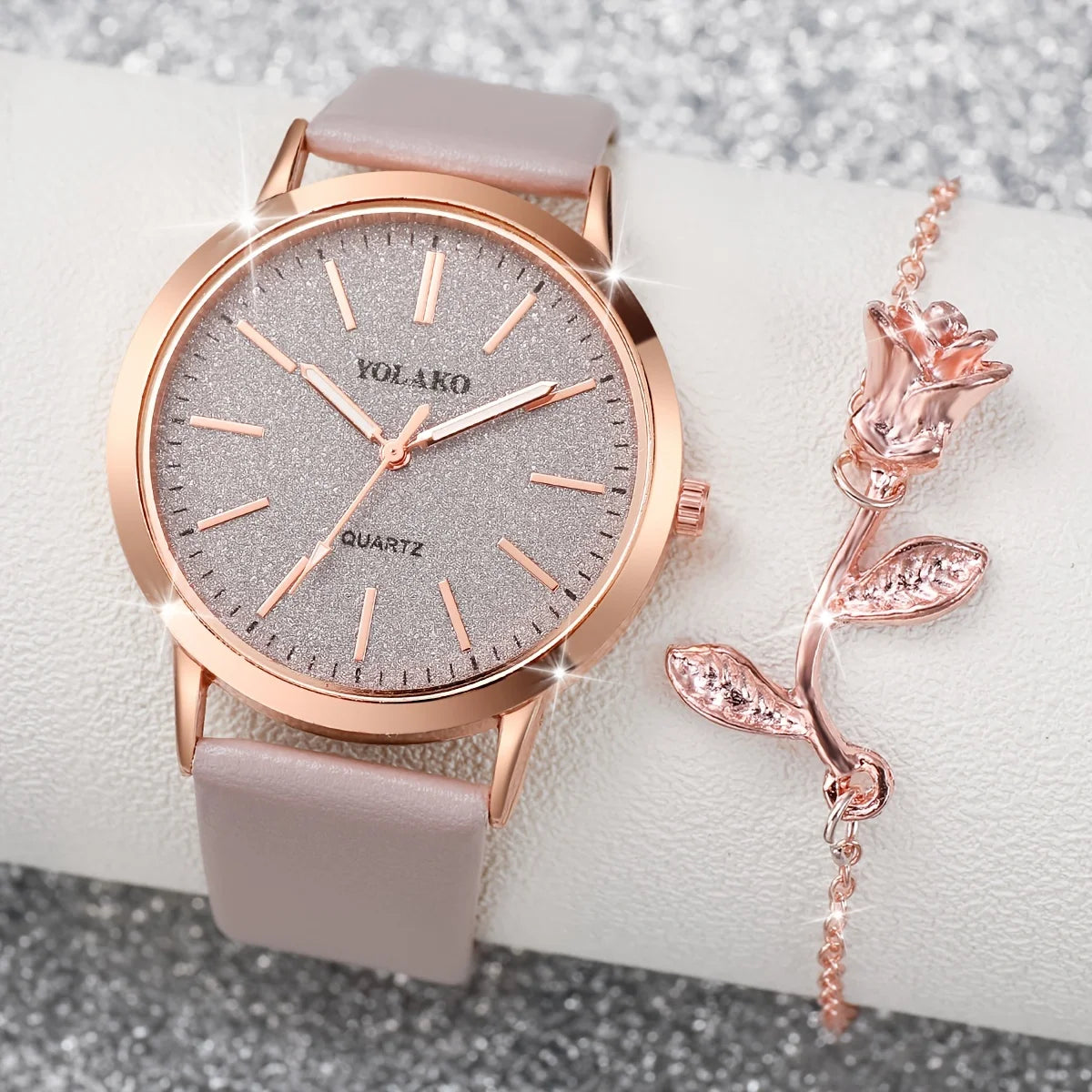 Women's Watch Shiny Fashion PU Leather Analog