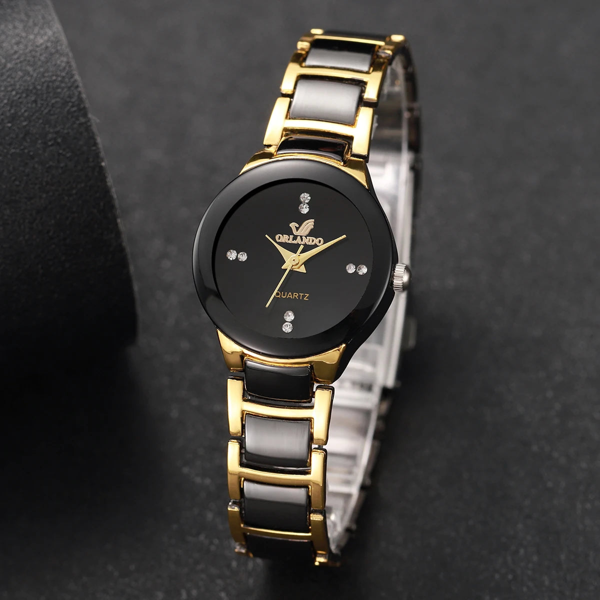 Fashion Rhinestone Women's Watch Stainless Steel