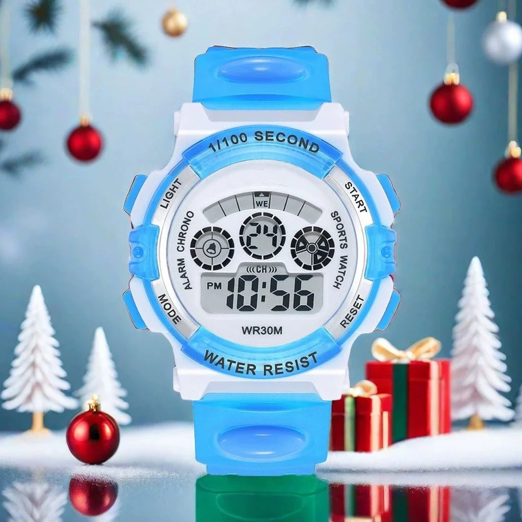 Student Electronic Watch Waterproof Sports Children