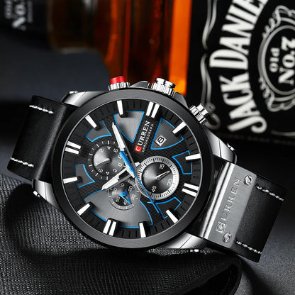 New CURREN Men Watches Fashion Quartz Wrist