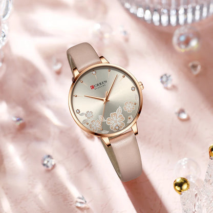 Watches Women Brand Leather Quartz Wristwatches