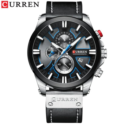 New CURREN Men Watches Fashion Quartz Wrist
