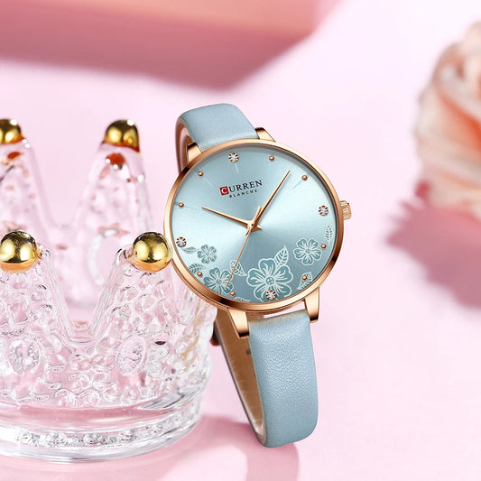 Watches Women Brand Leather Quartz Wristwatches