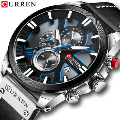 New CURREN Men Watches Fashion Quartz Wrist