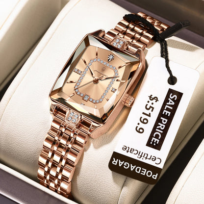 Luxury Watch For Woman Waterproof Calendar