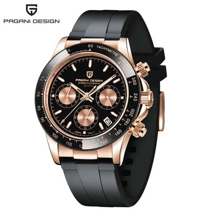 DESIGN Men's Quartz Watches Sapphire Retro