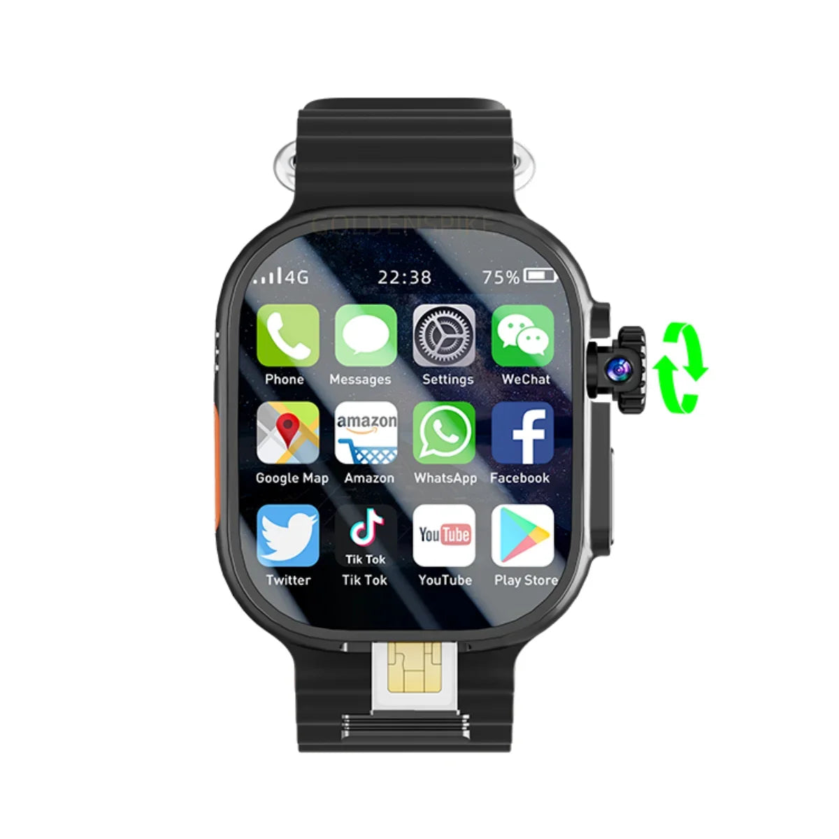 Smart Watch 49mm 4G/5G LTE Android 9.0 System