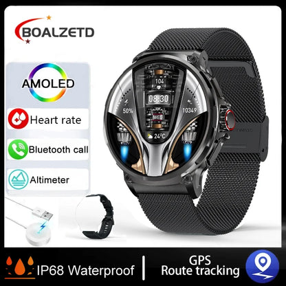 New Smart Watch Men 1.85-Inch HD Sports Bluetooth