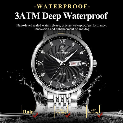 Luxury Brand Man Watch Waterproof Luminous