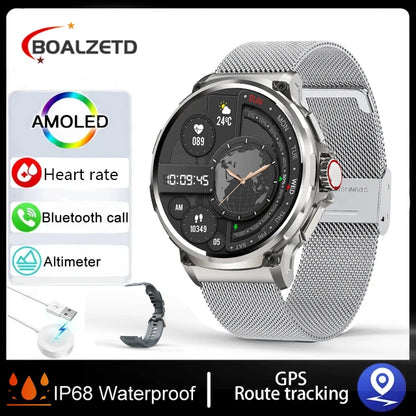 New Smart Watch Men 1.85-Inch HD Sports Bluetooth