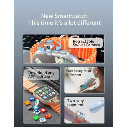 Smart Watch 49mm 4G/5G LTE Android 9.0 System