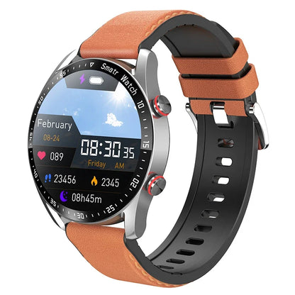 Bluetooth Call Smart Watch Men Laser Health Blood